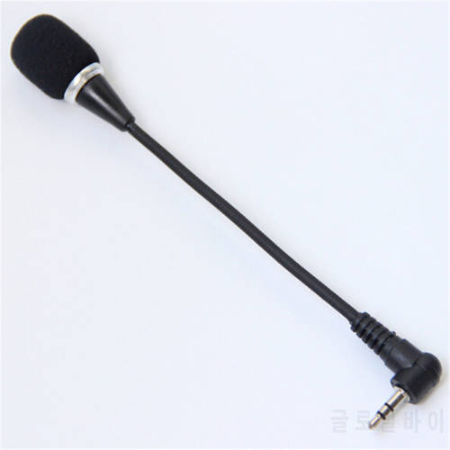 New Mini 3.5mm Jack Flexible Microphone Speaker Mic For PC Computer Laptop Notebook Condenser Microphone