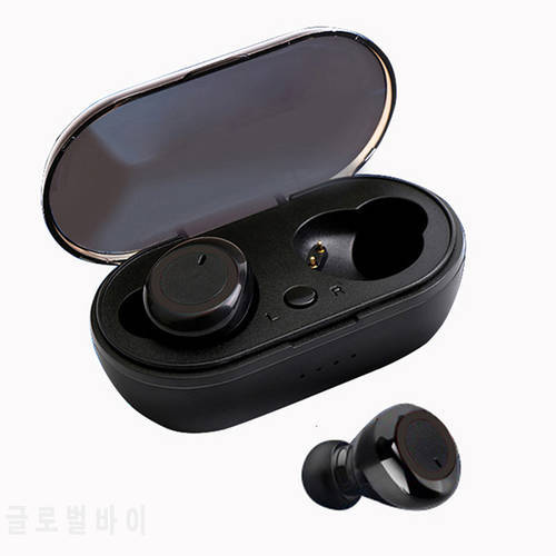 Y50 TWS Wireless Bluetooth 5.0 Earphone Touch Control 9D Stereo Headset with Mic Sport Earphones Waterproof Earbuds LED Display