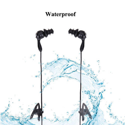 3.5mm Sports In-ear Swimming Waterproof Earphone Headphone For iPhone MP3 Running/Swimming/Hot spring/Sauna/Spa/Surfing/Hiking