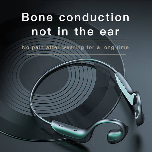 Bone Conduction Wireless Bluetooth Headphone Headset Sports Earphone Waterproof With Mic Ear-hook TWS Bass Hifi Stereo Lenovo X4