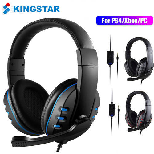 KINGSTAR Gaming Headset Stereo Surround Headphone with Microphone 3.5mm Wired Headsets for ps4 Laptop Xbox One PC Computer Gamer