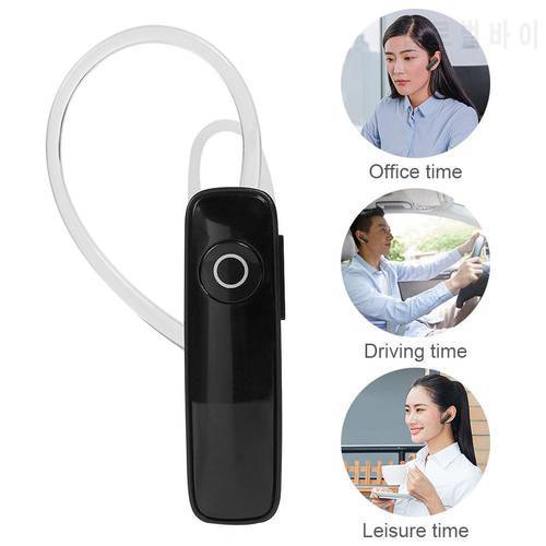 Hot Sell M165 Wireless Bluetooth-compatible Earphone Handsfree Call Business Headset Sports Non-Slip Earphones for Driving