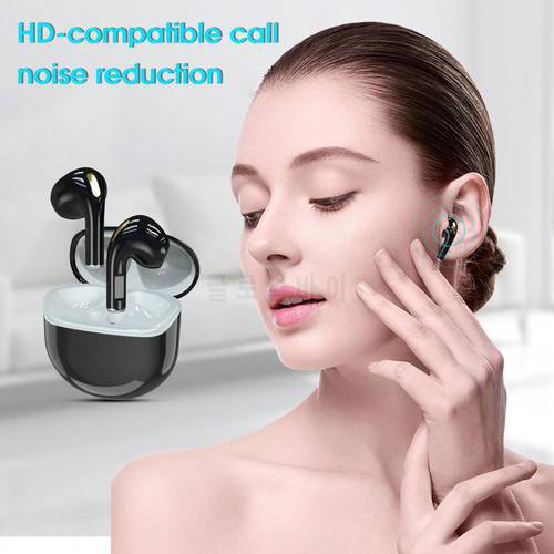 T20 Bluetooth-compatible Earphone Long Battery Life Noise Headphones Reduction Low Latency HiFi Sound Wireless Earbud