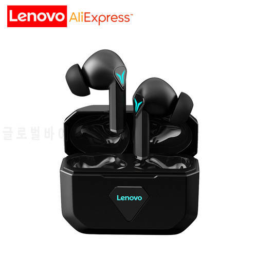 Original Lenovo GM6 Gaming Earphone Wireless Bluetooth Headphones Noise Reduction Stereo Microphone Ai Control Earbuds Headset