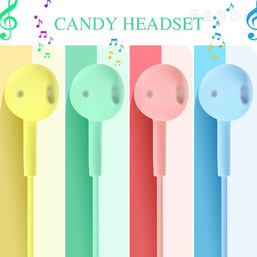 In Ear Wired Earphone Monitor Headphones 3.5mm Stereo Headset With Mic For Xiaomi Redmi Huaiwei iphone Samsung LG And PC