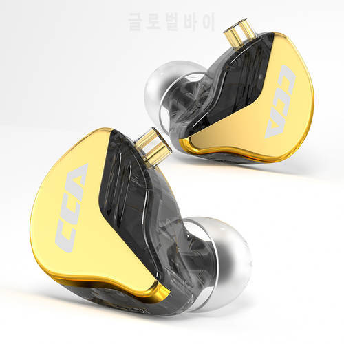 CCA CRA+ In-Ear Wired Earbuds HiFi Headset Monitor Headphones Noice Cancelling Sport Game Earphones