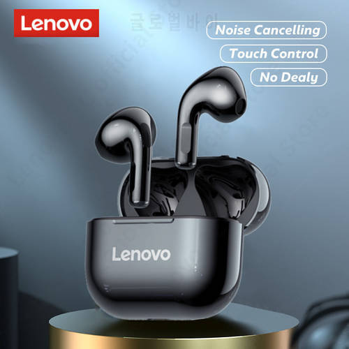 Original Lenovo LP40 TWS Wireless Earphone Bluetooth headphone 5.0 Dual Stereo Noise Reduction Bass Touch Control Long Standby