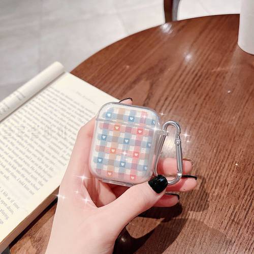 With hook heart charging box for apple airpod pro 3 1 2 shiny cute love glitter silicone soft wireless bluetooth earphone case