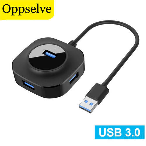 Oppselve USB 3.0 HUB Multi USB Splitter For PC Multiple USB 4 Port Expander High Speed 3 Hab Mini Micro USB3.0 Hub Card Reader