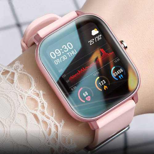 2022 Women Smart Watch IP68 Full Touch Bluetooth Call Bracelet Blood Pressure Clock Men Smartwatch Ladies For Android IOS+Box