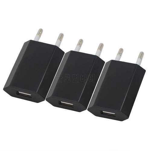 New Mobile USB Charger European Standard 5V Foot 1A Smart USB Universal Tablet 4th Generation Charging Head Power Adapter
