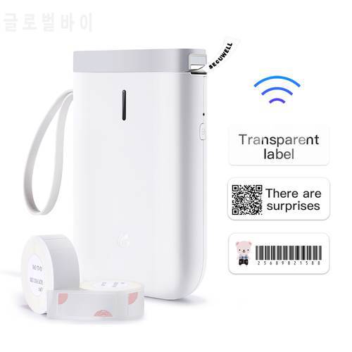 Label Maker Niimbot D11 Mini Pocket Thermal Label Printer For Android IOS With Paper Roll BT Wireless Label Price Sticker Maker