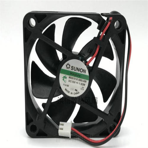 SUNON ME60151V1-000U-A99 6015 12V 1.92W Two-wire power cooling fan