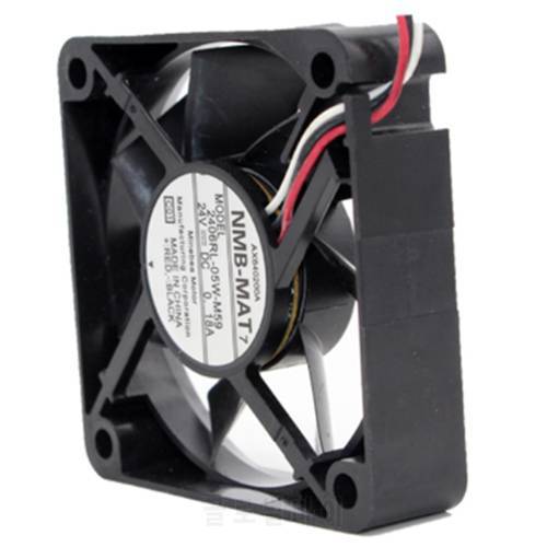 New NMB-MAT 60MM 2406RL-05W-M59 DC 24V 0.18A 6015 60MM 60*60*15MM Cooling Fan Frequency Converter Cooling fan with 2pin 3pin