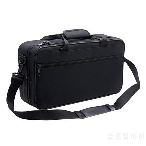 Clarinet Storage Carrying Case Gig Bag Thick Padded Oxford Cloth Waterproof b Flat Cases Bags w/ Straps