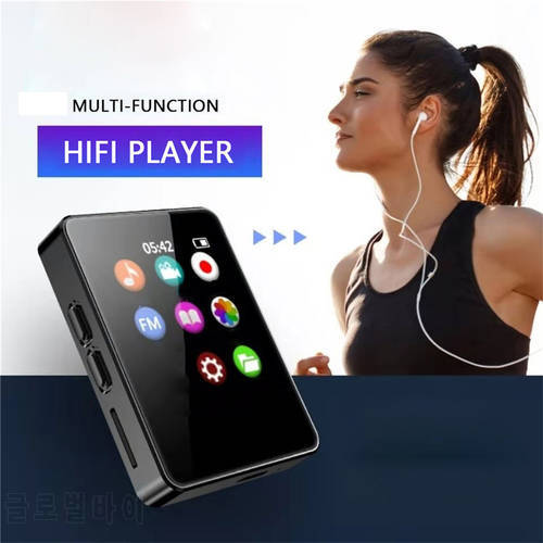 2 Inch Portable Mini MP3 Player Bluetooth 4.1 HiFi Speaker Sports Music With FM Radio Video E-book Recorder Walkman