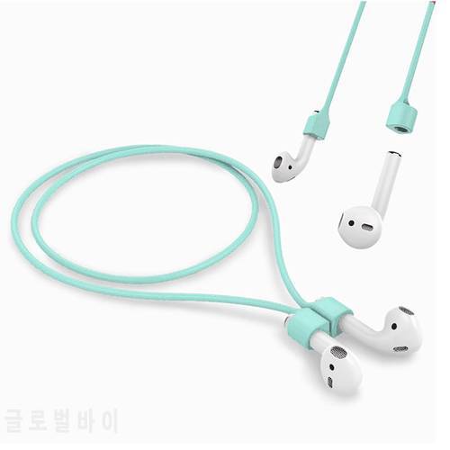 Magnetic Anti-Lost Silicone Earphone Rope Holder Cable For Apple For AirPods Wireless Bluetooth Headphone Neck Strap Cord String