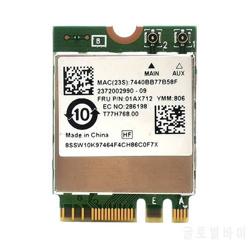 RTL8822BE Wireless Network Card 2.4G/5G Dual-Band BT 4.0 IIEEE802.11/B/G/N Network Card For Lenovo P51S S5 T470 T570