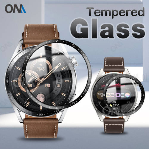 Tempered Glass Screen Protector for Huawei Watch GT 3 2 Pro 46mm 9H Full Cover Protective film for GT 2E GT2E Sports Smartwatch