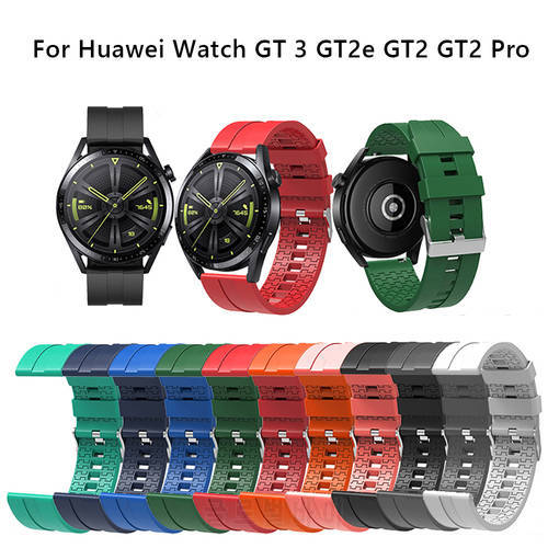 Smartwatch Band Strap for Huawei Watch GT 3 GT2e GT2 GT2 Pro 46mm Adjustable Watchband Wristband Sport Watch Belt Replacement