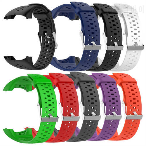Silicone Watchband For Polar M400 M430 Strap Bracelet Wrist Band Correa de reloj pasek do zegarka bracelet de montre
