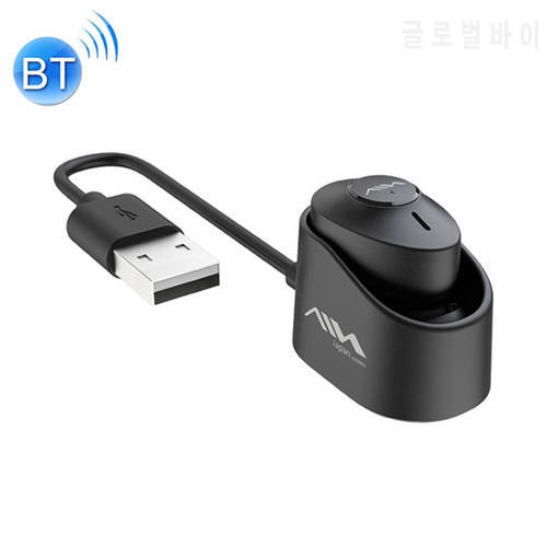 Single Business Earphone Bluetooth 5.0 Wireless Earbud Noise Cancelling Bluetooth Earphone with Mic for Driver Phone