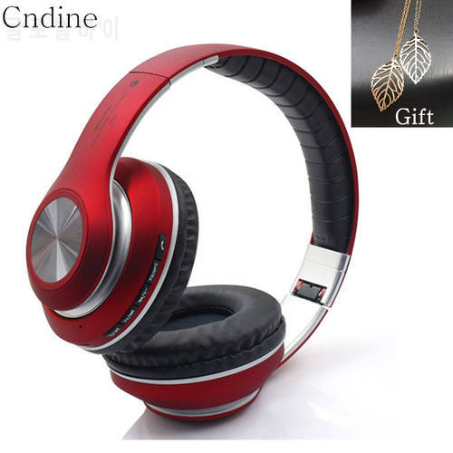 Bluetooth Headphone MP3 Player Over Ear Headset Wireless with Memory Card Folding Bluetooth Headphones Noise Cancelling