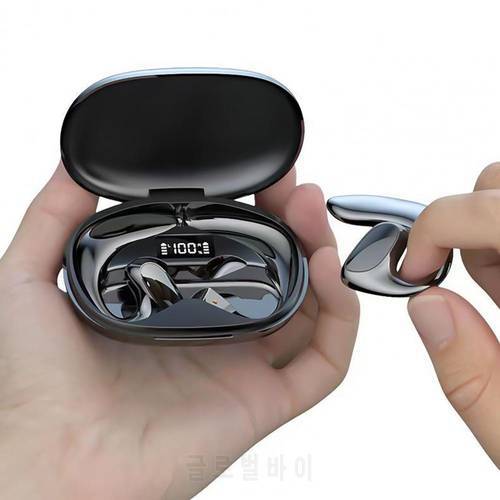 Wireless Earphones High Fidelity Intelligent Noise Cancelling Bluetooth-compatible 5.1 Stereo Bone Conduction Sports Earbud