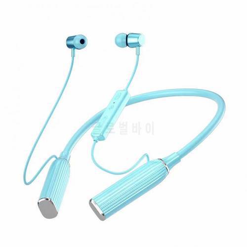 Neckband Wireless Earphone In-ear Long Standby Earbuds Support TF Card Wireless Bluetooth-compatible Stereo Sports Headset