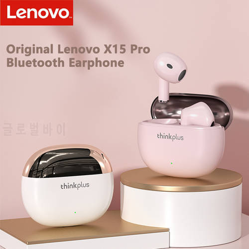 New Lenovo X15 Pro Bluetooth 5.1 Wireless Earphones Noise Canceling AAC SBC Touch Control Earbuds Headset With Mic vs LP40Pro