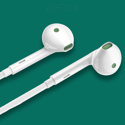 OPPO 3.5MM/Type C Earphone MH150 In-Ear Sport With Mic Wired Control Headset For OPPO R17 R15 R11 Pro Find X3 X2 Pro Reno 10 5