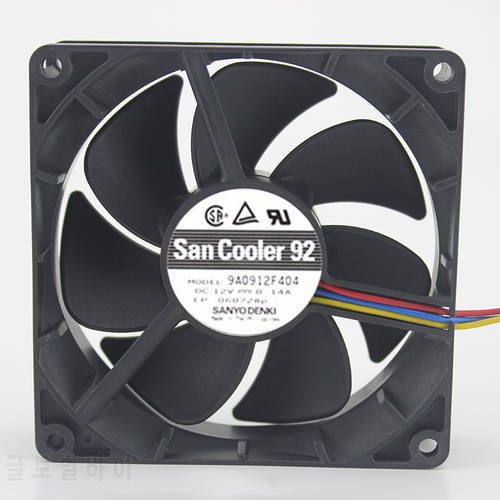 Original authentic 9A0912F404 9025 9cm 12V 0.14A cooling fan
