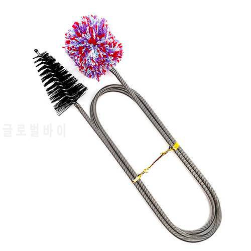 Metal Saxophone Cleaning Brush for Alto/Tenor/Soprano Saxophone Woodwind Parts Accs