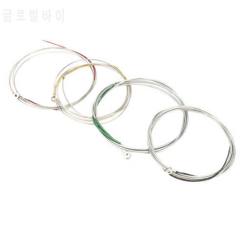 4Pcs Bass Strings BD600 Bass String Replacement Stainless Steel Alloy Nickel Plated Musical Instrument Accessories