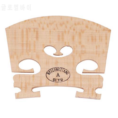 Maple Wood Acoustic Violin Bridge Regular Type 1/8 1/4 3/4 1/2 Size G32E