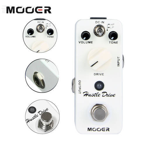 Mooer Mds2 Hustle Guitar Distortion Pedal Hustle Drive Effector Distortion Guitar Electric Synthesizer Musical Instruments