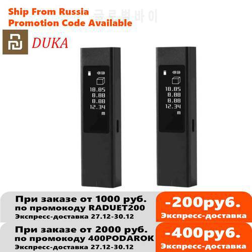 Youpin DUKA LS5 40m Laser Rangefinder OLED Touch Screen High Precision Mini Portable Charging Range Finder Accurate Measurement