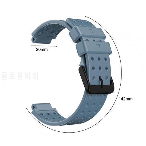 Watch Band High-quality 20mm Silicone Band Watchband Portable Watch Strap 20mm Replacement Wrist Strap