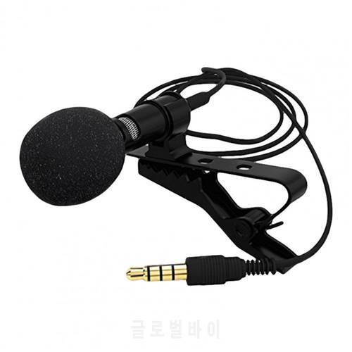 Durable Microphone Flexible Not Easy to Break Lightweight Video Recording Lavalier Lapel Microphone