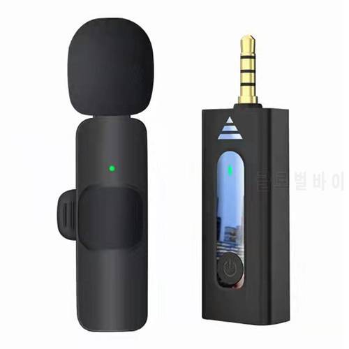 3.5mm Lavalier Microphone Automatic Noise Cancelling Omnidirectional Condenser Microphone for Smartphone Interviews 2022 New
