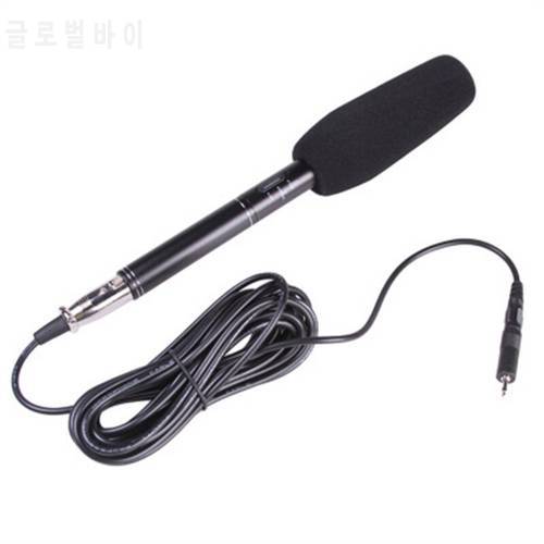 Conference interview Video camera microphone for digital DSLR camera with high sensitivity voice record