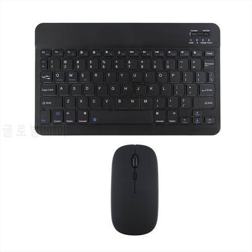 Bluetooth Wireless Keyboard For Tablet English Keyboard And Mouse Mini English Keyboard Kit