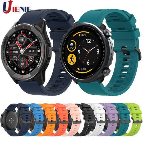 22mm Silicone Watch Band for Xiaomi Mibro Watch X1 A1 Strap Watchband Smartwatch Sport Replacement Bracelet correa