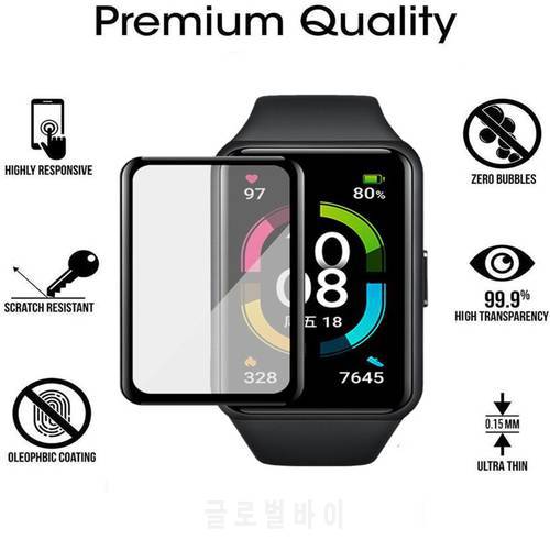 2pcs TPU Smartwatch Protective Film for huawei Band 7 Sport Smart Watch Display Screen Protector Full Cover Accessories