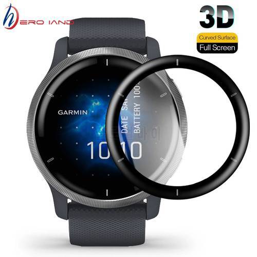 3D Curved Film For Garmin Venu 2 2S Vivoactive 4 4S Soft Full Cover Screen Protector Not Glass For Garmin Venu2 Venu2S Active S