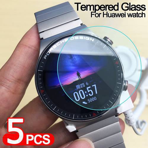 New Quality Tempered Glass Screen Protector For Huawei watch GT 46mm GT2 PRO GT2E GT3 For magic 2 42 Protective film Accessories