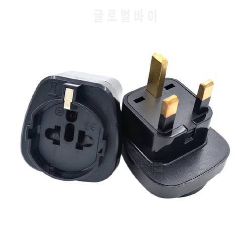 3Pins UK to EU Plug adapter AC Power Plug With Ground Embedded Universal Travel Power Charger Adapter UK PLUG