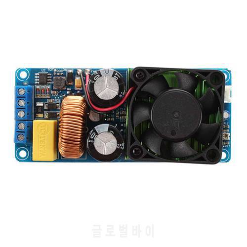 Hot IRS2092S 500W Mono Channel Digital Amplifier Class D HIFI Power Amp Board with FAN
