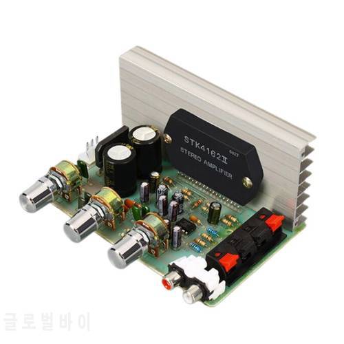 DX-0408 STK Amplifier Board 50Wx2 Dual Channel 2.0 Amplifier Board AC Dual 15V-18V DIY Amplifier Board With Knob