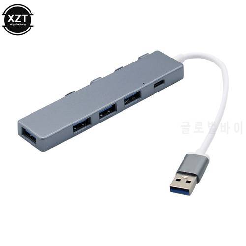 USB C HUB 3.0 2.0 Type C 4 Port Multi USB Splitter Adapter OTG For HUAWEI Xiaomi Lenovo Macbook PC Computer Accessories